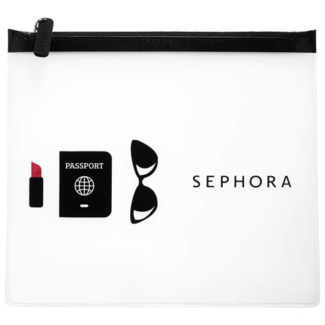 sephora makeup travel bag|sephora bag transparent background.